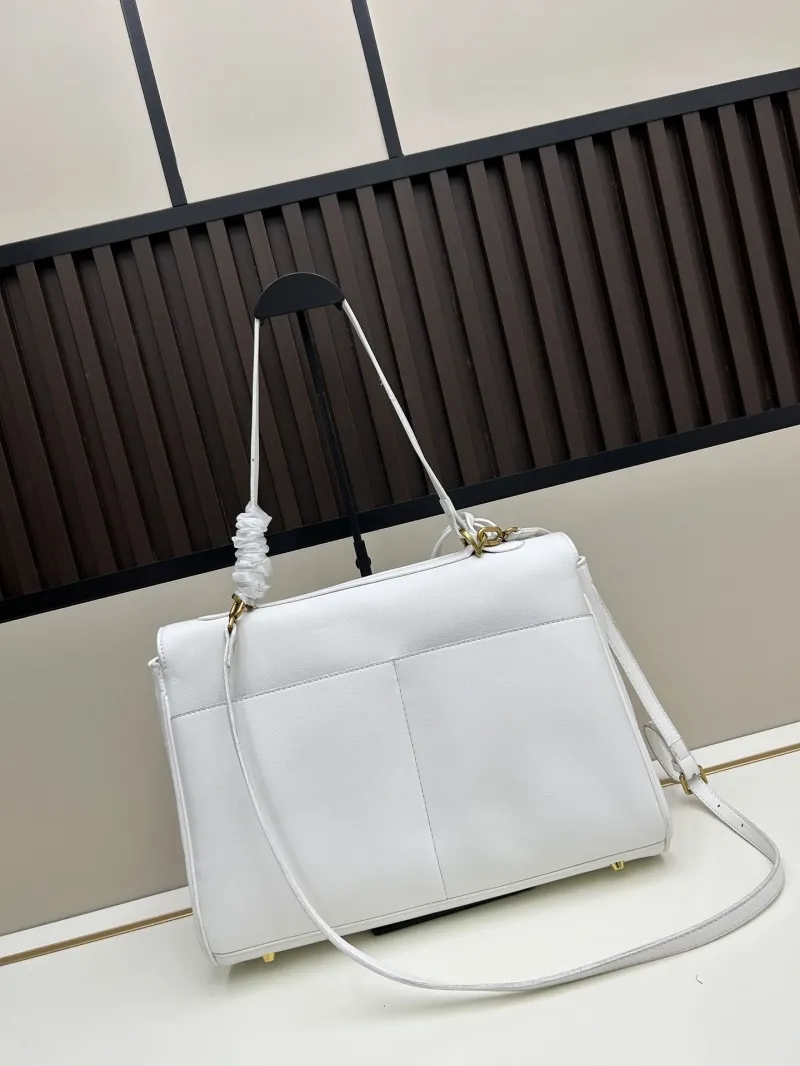 Alternative view of Balenciaga White Top Handle Bag 6876