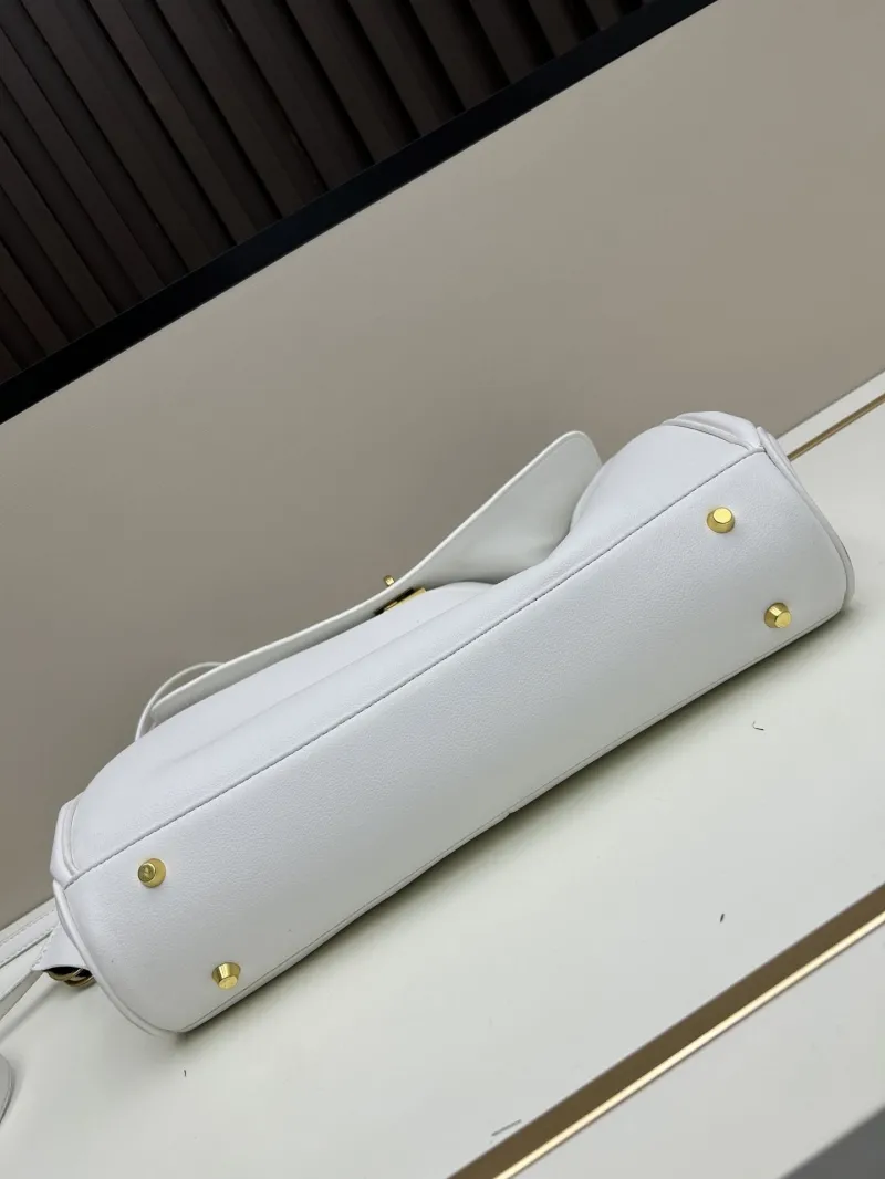 Balenciaga White Top Handle Bag 6876 - Image 5