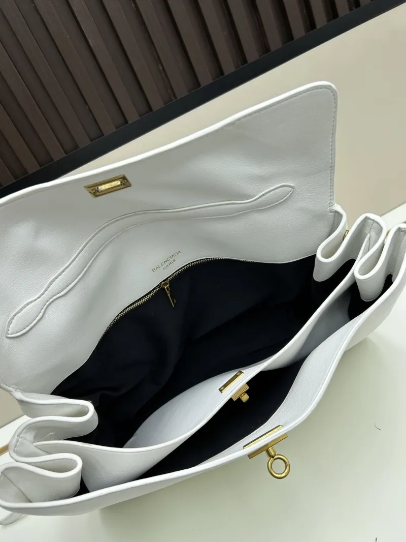 Balenciaga White Top Handle Bag 6876 - Image 7