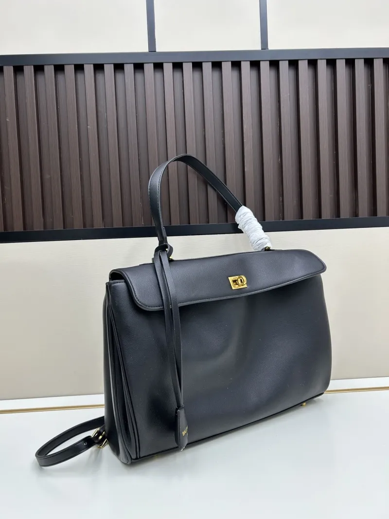 Alternative view of Balenciaga Black Top Handle Bag 392
