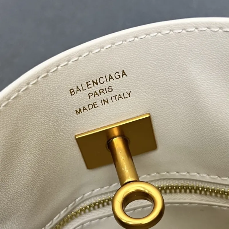 Alternative view of Balenciaga White Top Handle Shoulder Bag 396