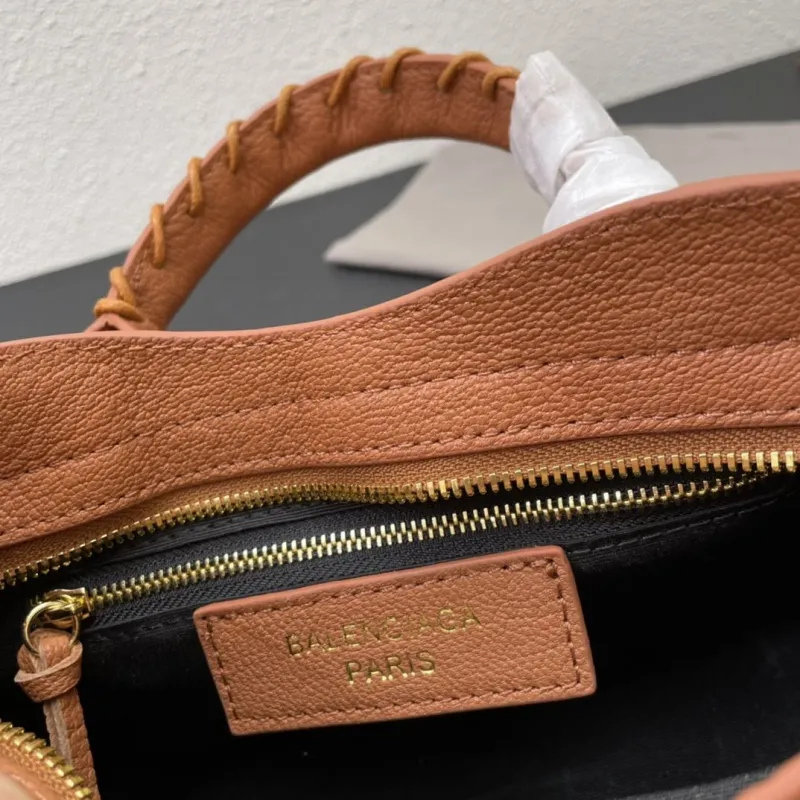 Balenciaga Small Brown Top Handle Bag 24cm - Image 9