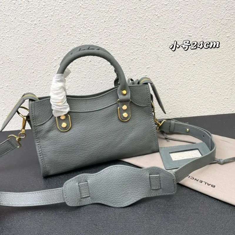 Alternative view of Balenciaga Small Gray Top Handle Bag