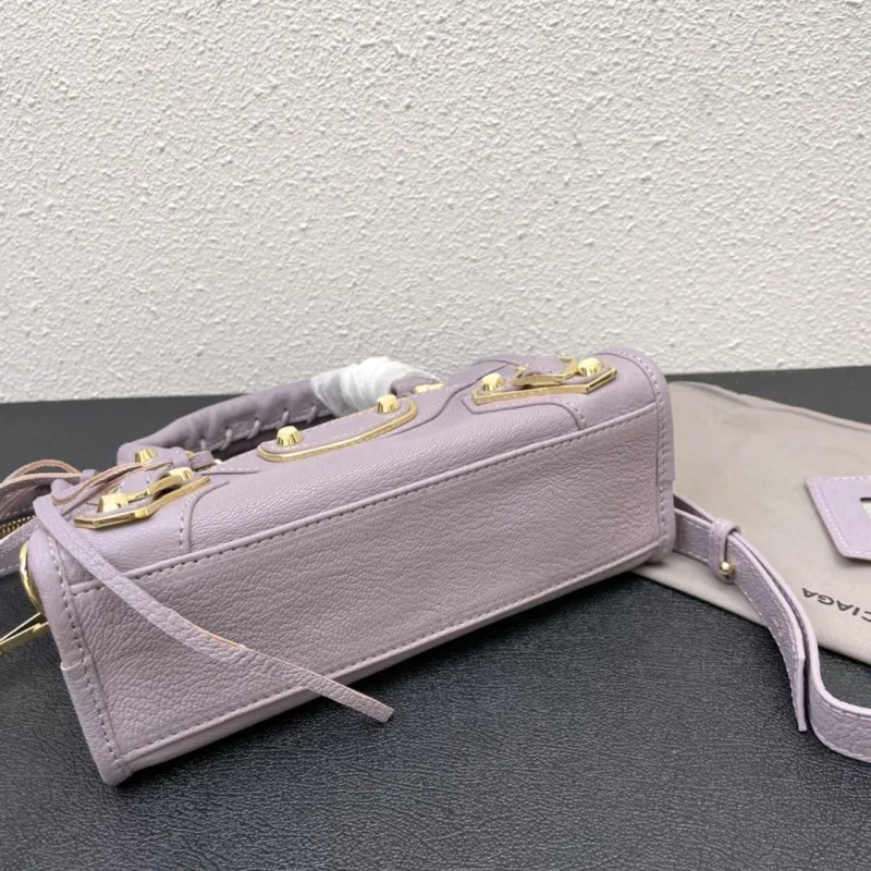 Balenciaga Small Lavender Top Handle Bag 24cm - Image 7