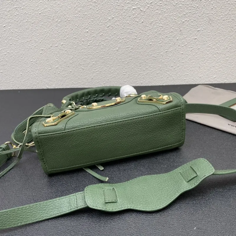 Balenciaga Small Green Top Handle Bag - Image 7