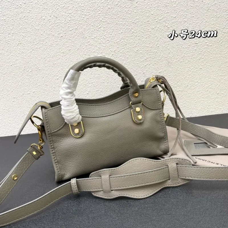 Alternative view of Balenciaga Small Gray Top Handle Bag 24cm