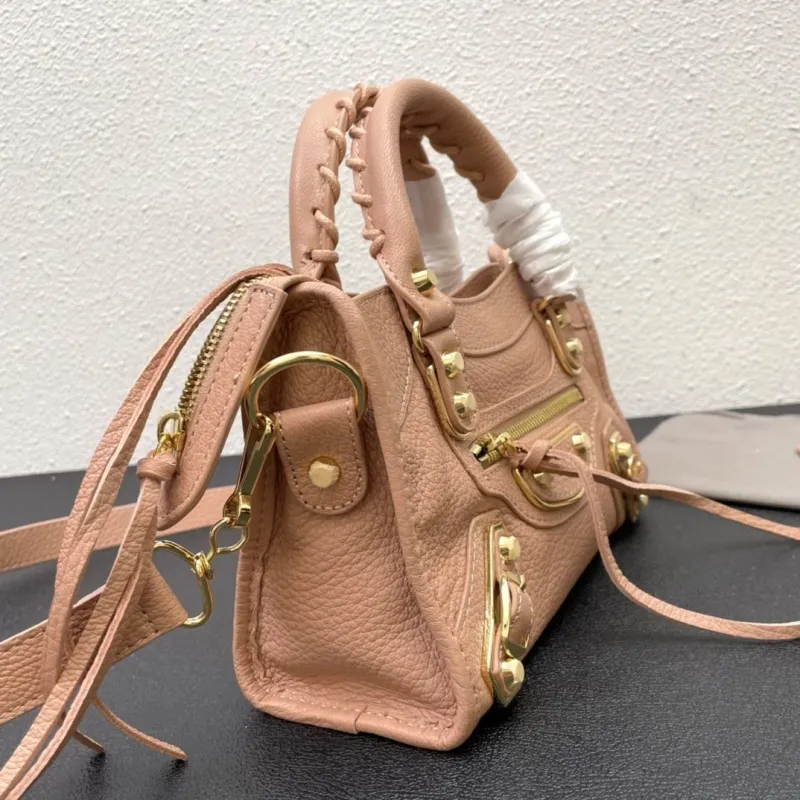 Balenciaga Small 24cm Light Pink Top Handle Bag - Image 4