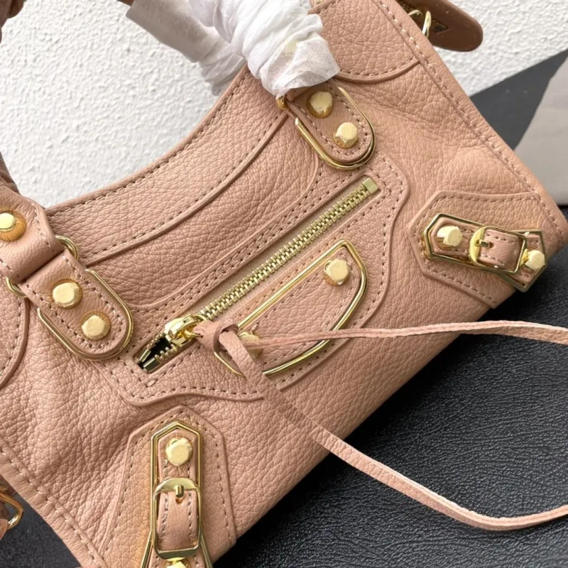 Balenciaga Small 24cm Light Pink Top Handle Bag - Image 6