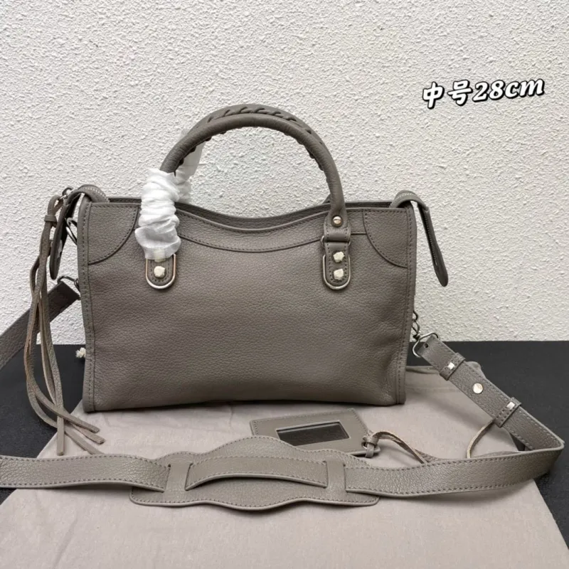 Alternative view of Balenciaga Medium Gray Top Handle Bag