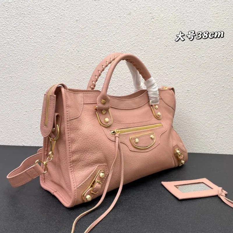 Balenciaga Pink Large Top Handle Bag 38cm - Image 3