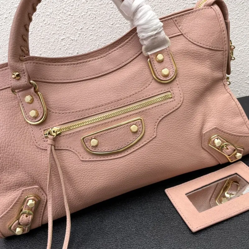 Balenciaga Pink Large Top Handle Bag 38cm - Image 4