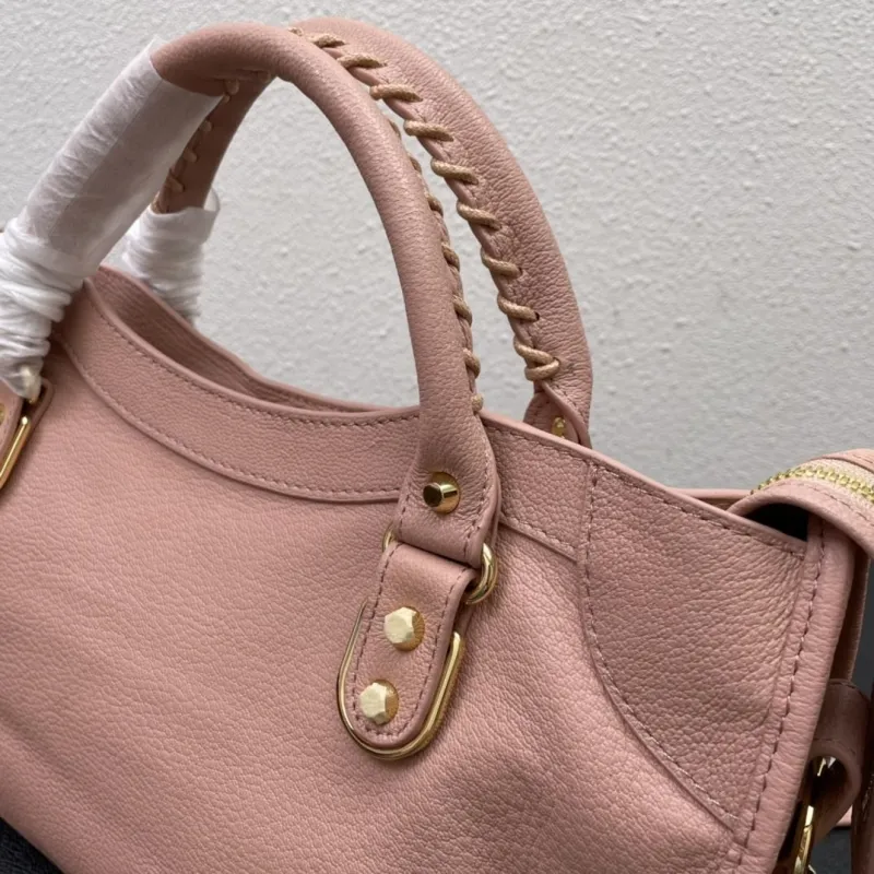 Balenciaga Pink Large Top Handle Bag 38cm - Image 5