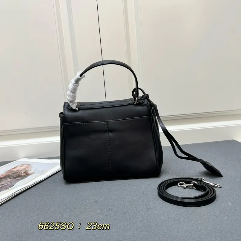 Alternative view of Balenciaga Black Top Handle Crossbody Bag 6625SQ 23cm