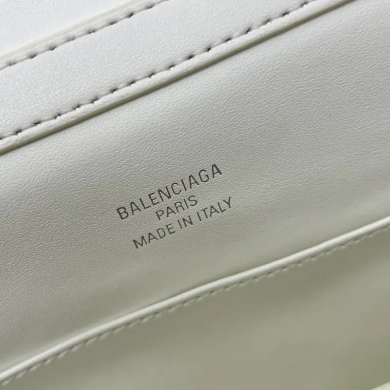 Balenciaga White Top Handle Bag 6625SQ 23cm - Image 9