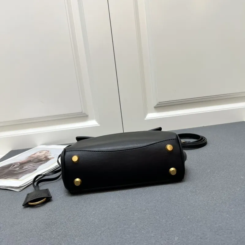 Balenciaga Black Top Handle Bag 6625SQ 23cm - Image 6
