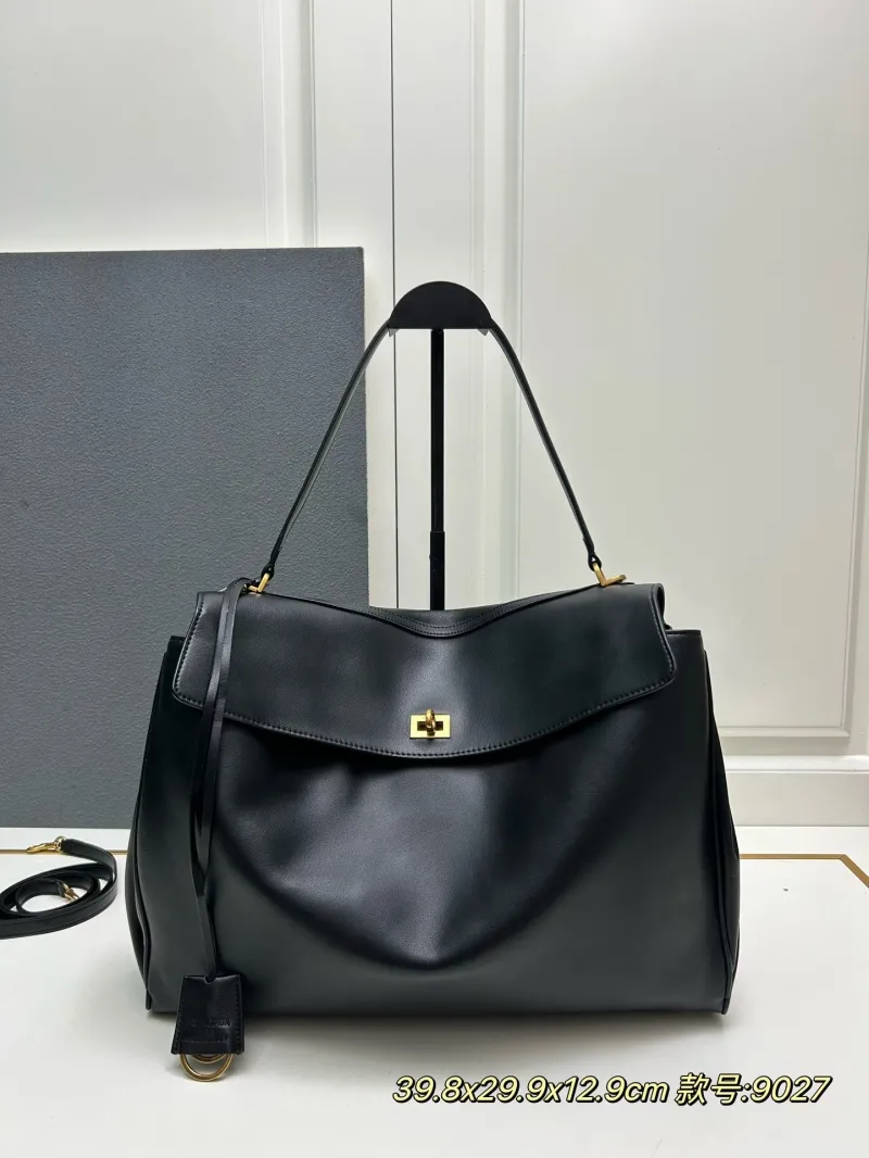 Alternative view of Balenciaga Black Top Handle Bag 9027