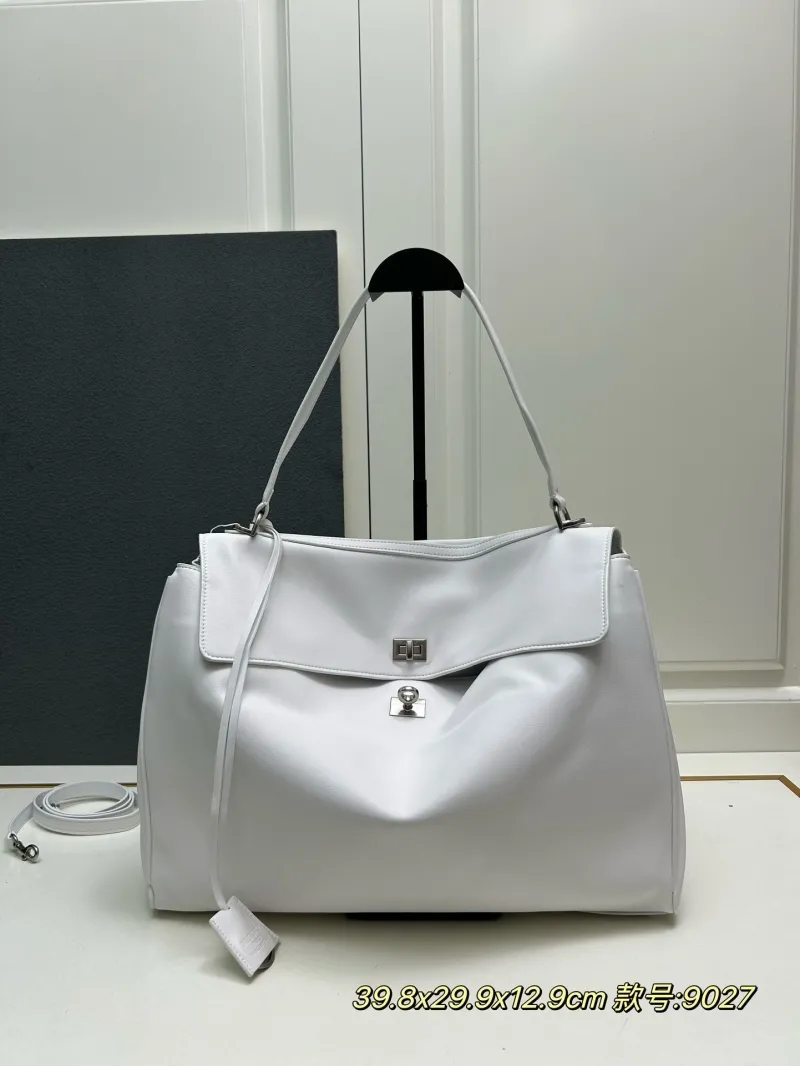 Alternative view of Balenciaga White Top Handle Bag 9027