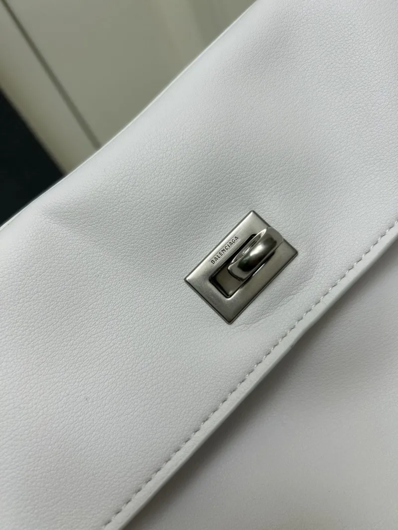 Balenciaga White Top Handle Bag 9027 - Image 6