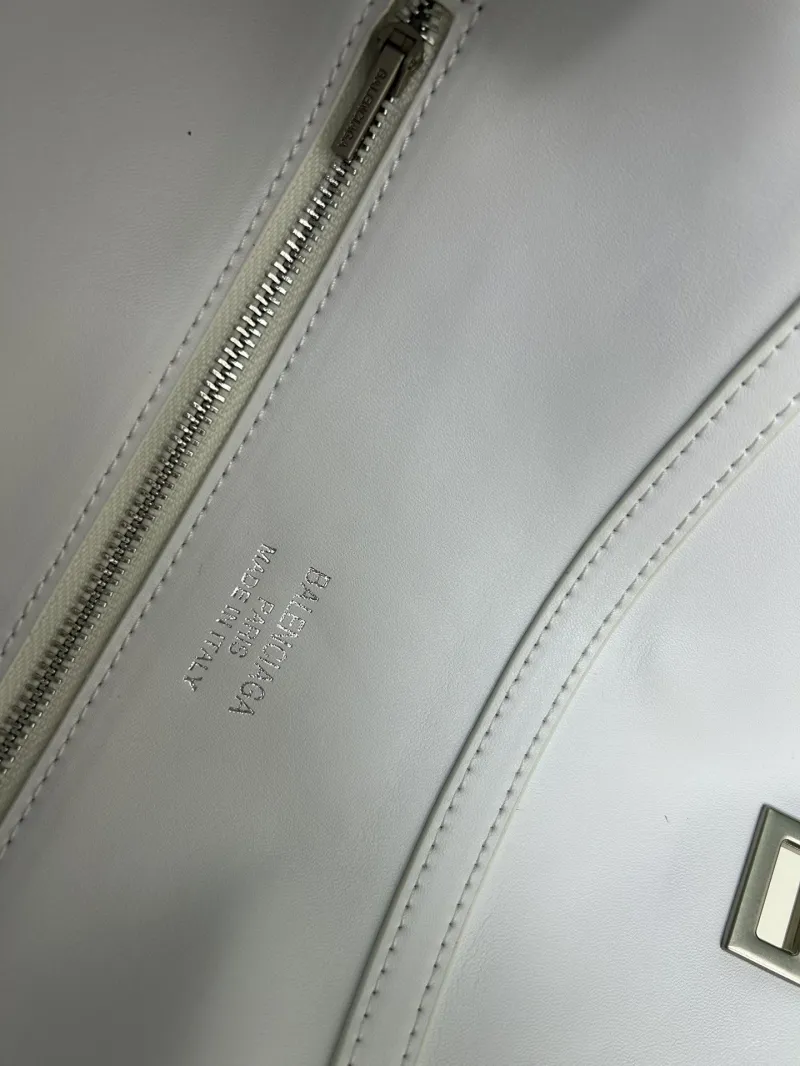 Balenciaga White Top Handle Bag 9027 - Image 9