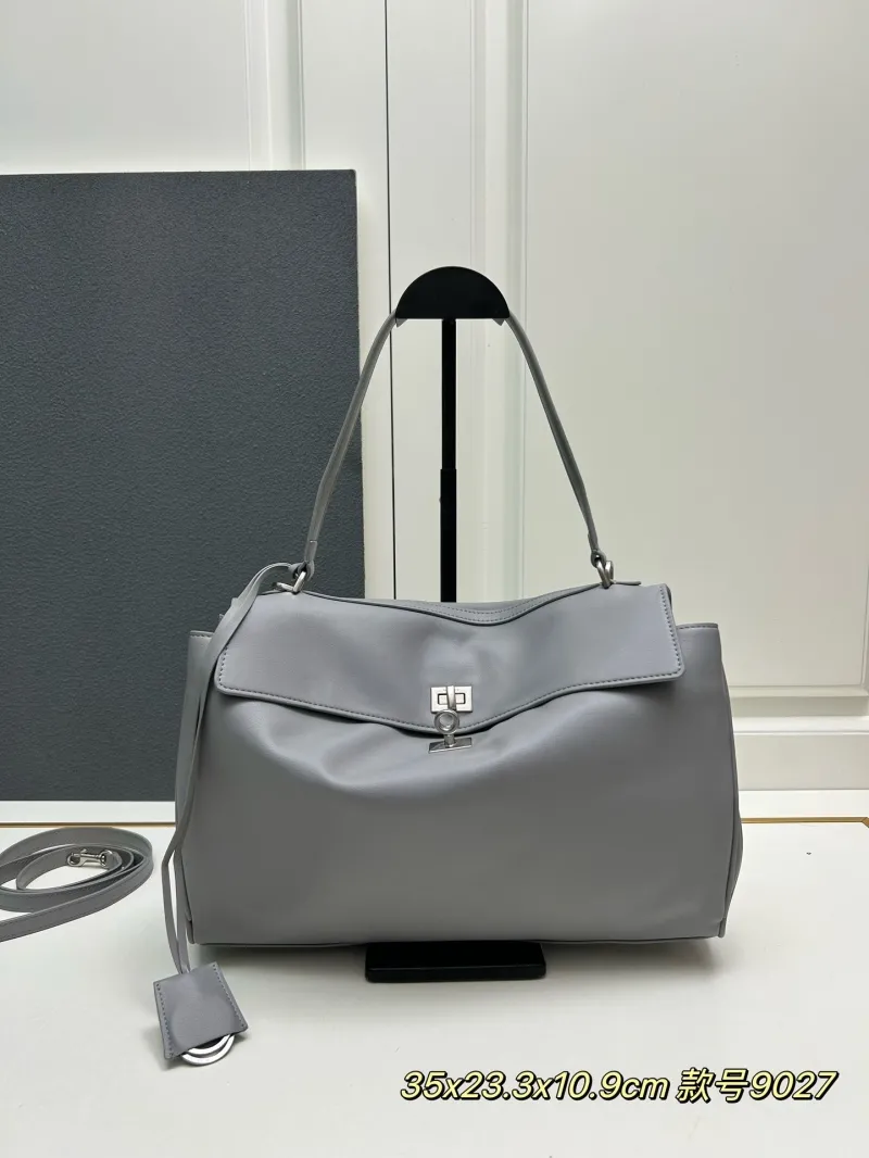 Balenciaga Gray Top Handle Bag 9027