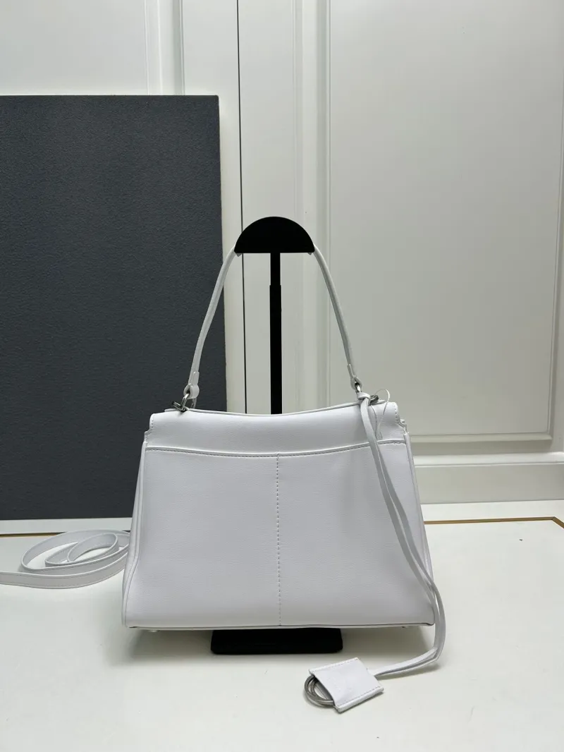Balenciaga White Top Handle Bag 9027 - Image 3