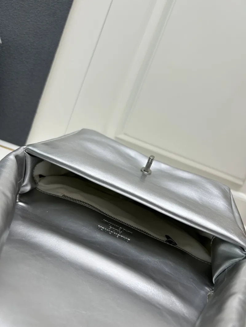 Balenciaga Silver Top Handle Bag 9028 - Image 10