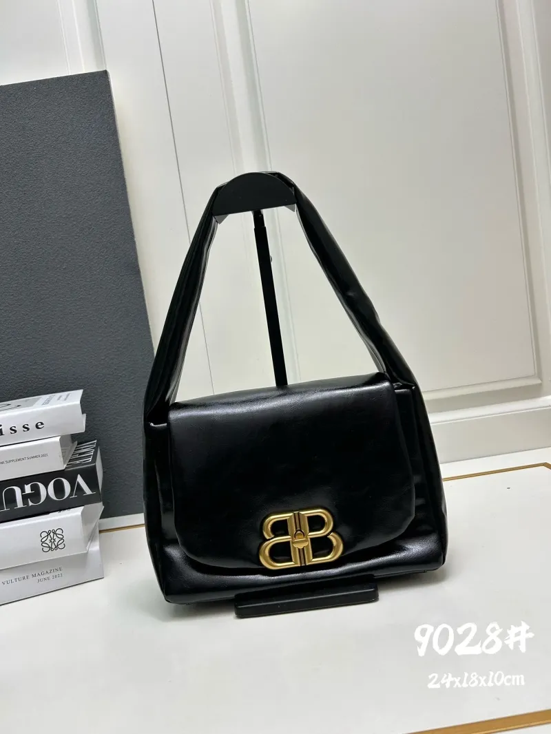Balenciaga Black Top Handle Bag 9028
