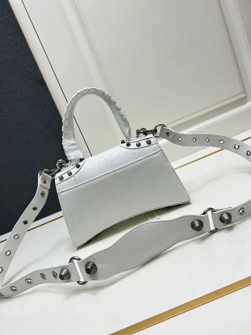 Balenciaga White Top Handle Bag 9026 - Image 4