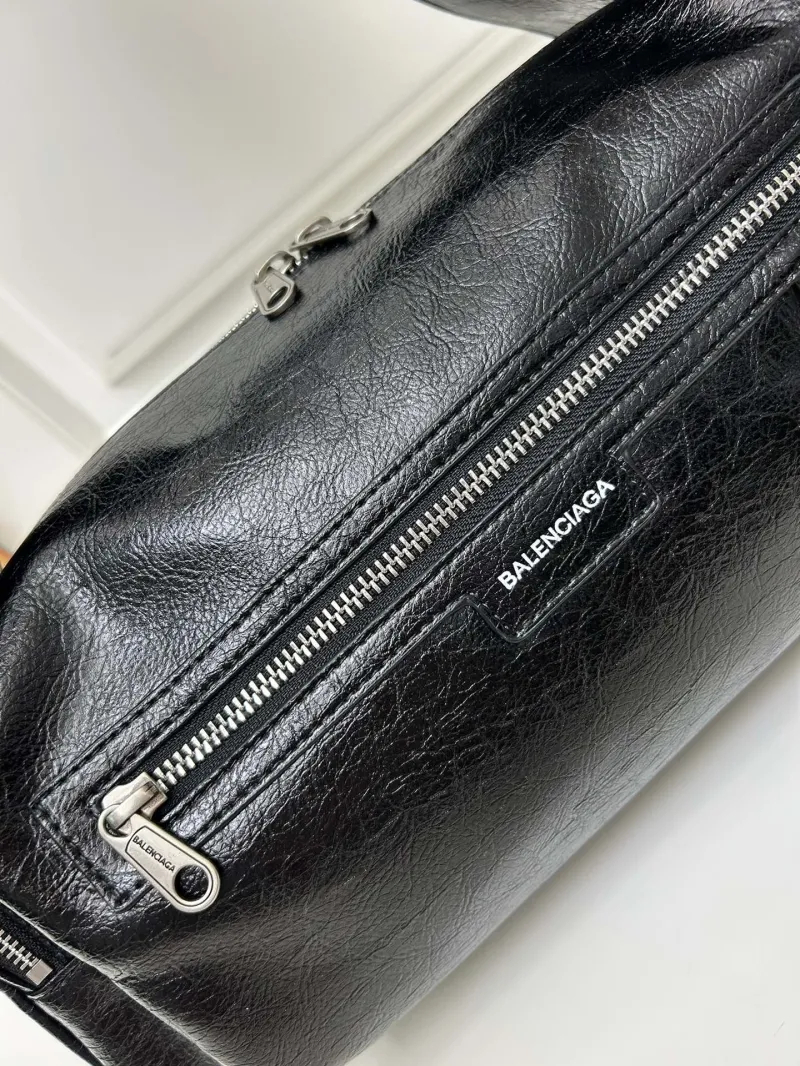Balenciaga Black Multi-pocket Shoulder Bag 9019 - Image 6