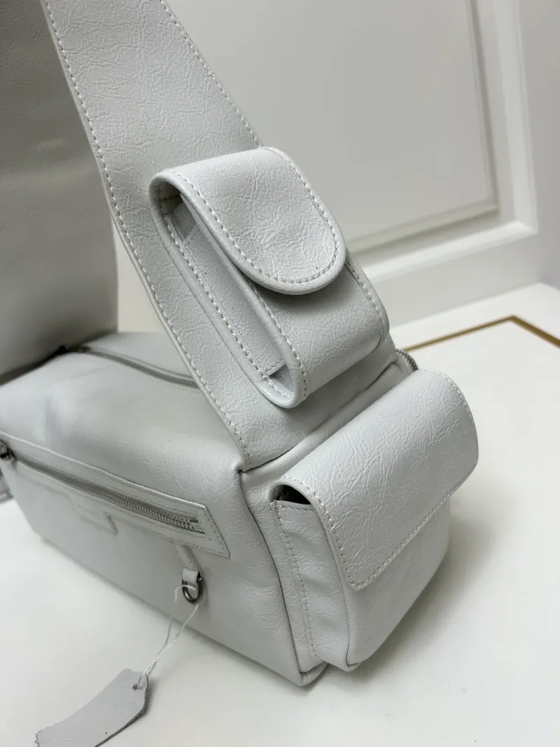 Balenciaga White Top Handle Bag 9019 - Image 4