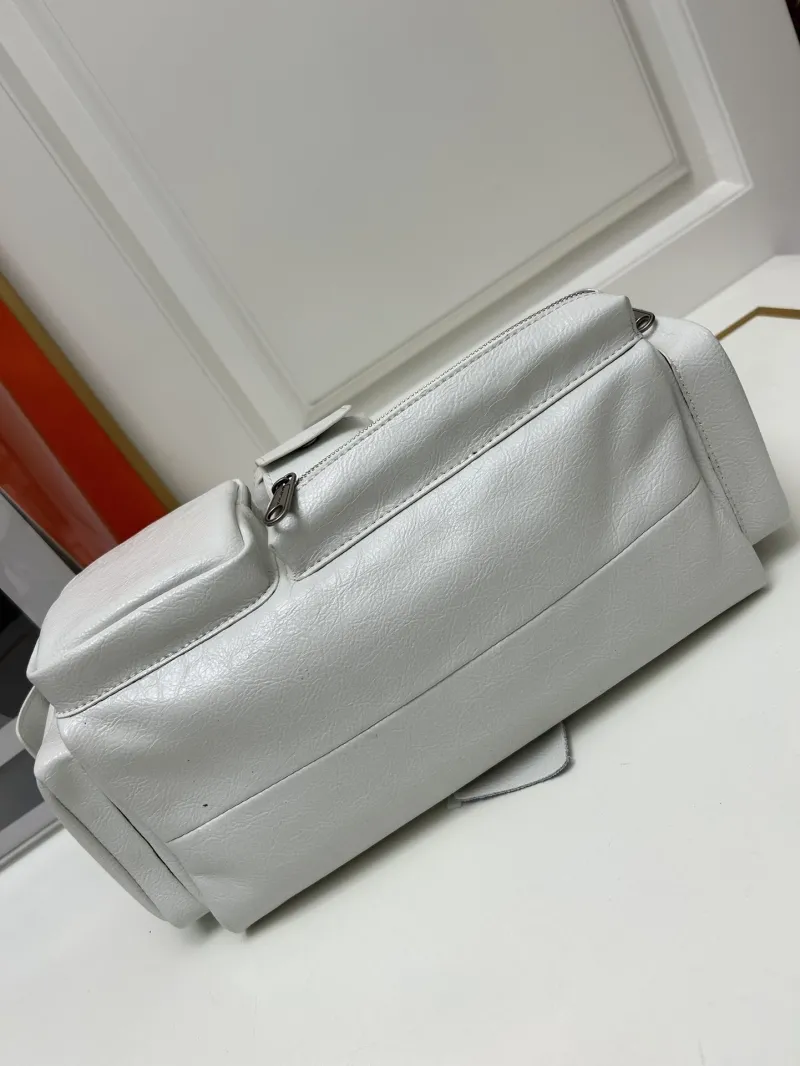 Balenciaga White Top Handle Bag 9019 - Image 7