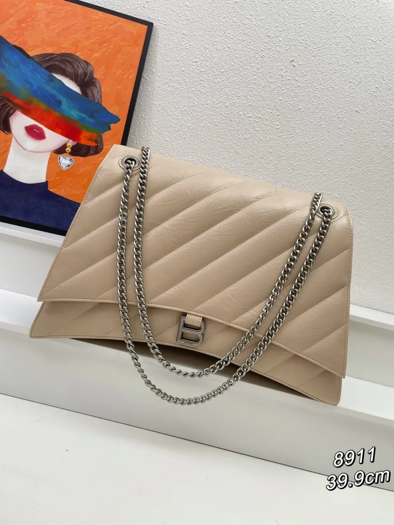 Balenciaga Beige Chain Shoulder Bag 8911