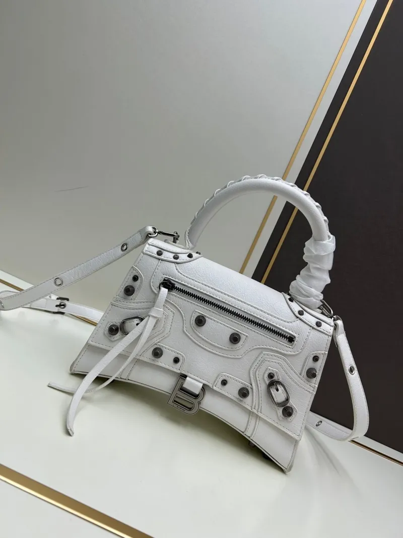Alternative view of Balenciaga White Top Handle Bag 484