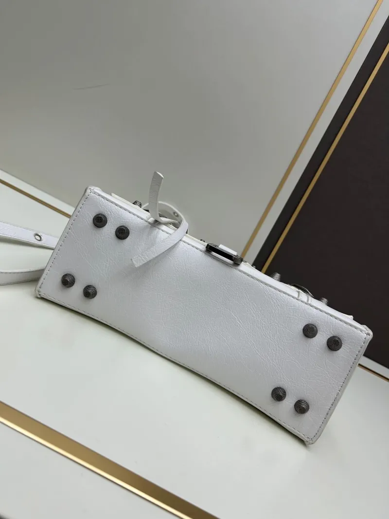 Balenciaga White Top Handle Bag 484 - Image 6