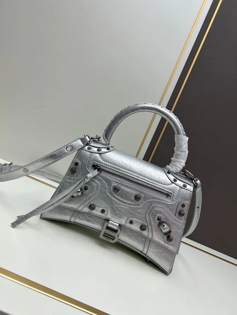 Alternative view of Balenciaga Silver Top Handle Bag 485