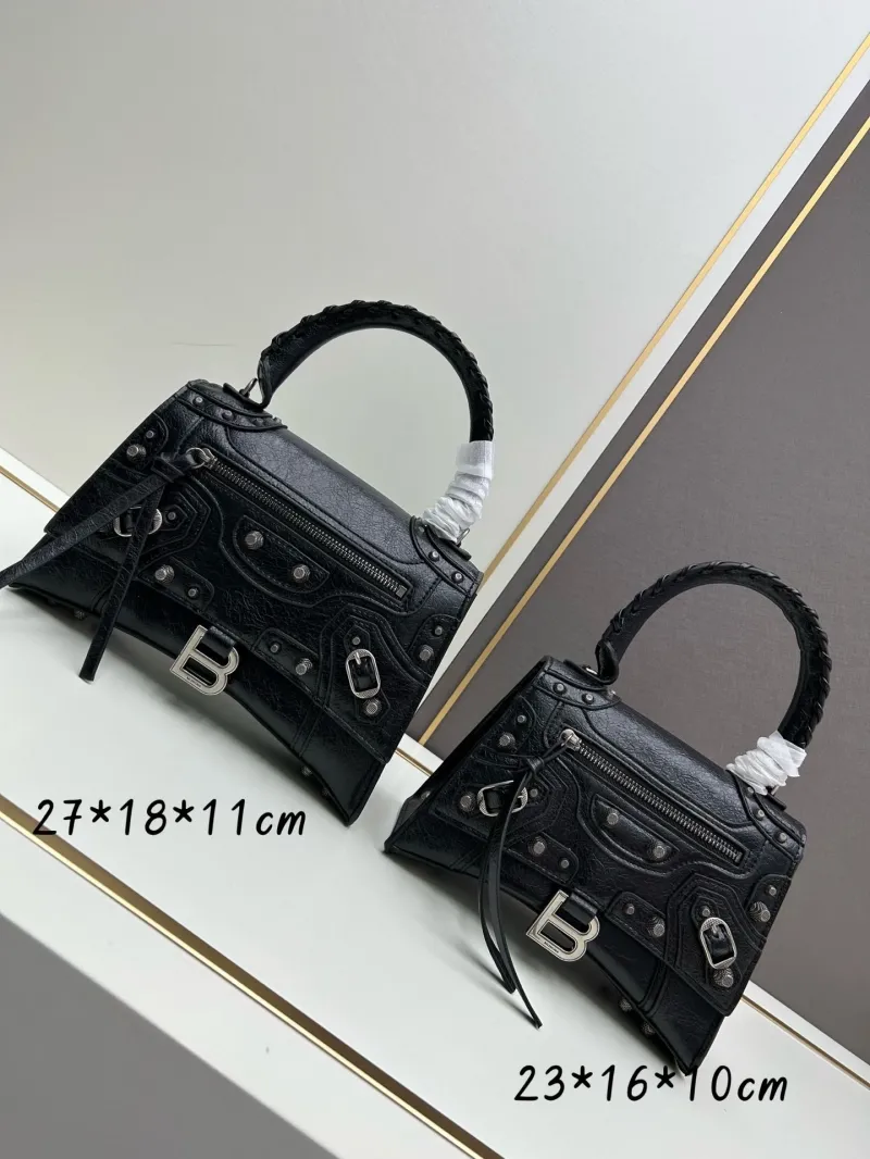 Balenciaga Black Top Handle Bag
