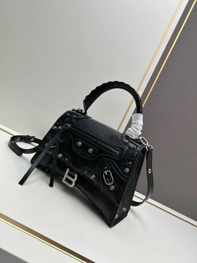 Balenciaga Black Top Handle Bag - Image 3