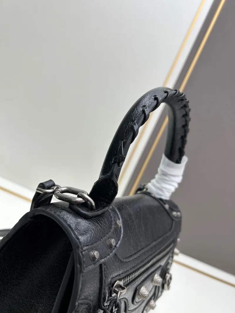Balenciaga Black Top Handle Bag - Image 6