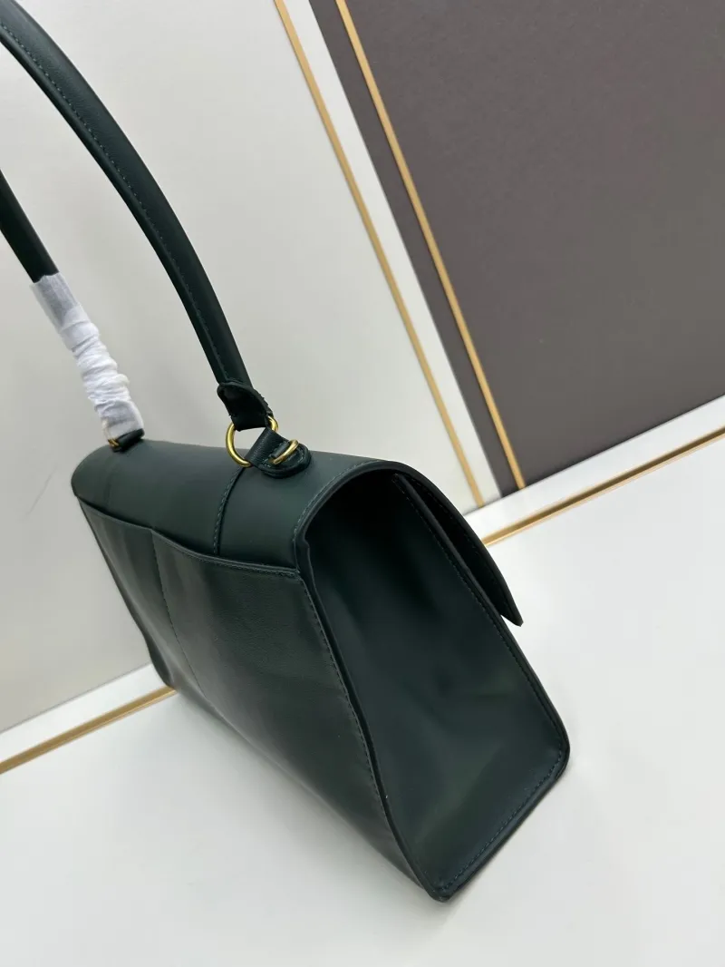 Alternative view of Balenciaga Dark Green Top Handle Bag 489