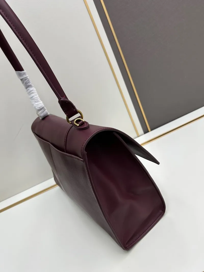 Alternative view of Balenciaga Burgundy Top Handle Bag 491