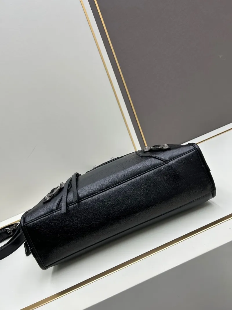 Balenciaga Black Top Handle Bag 492 - Image 5