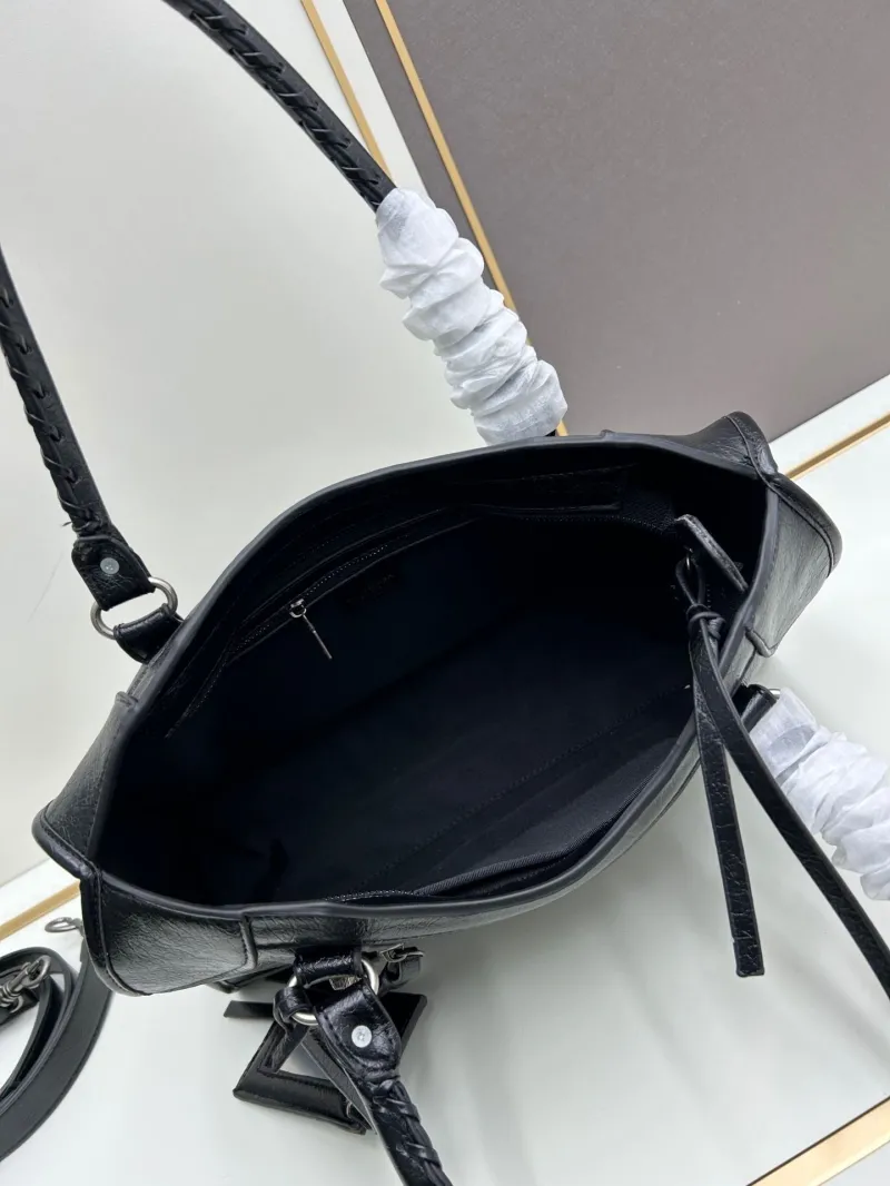 Balenciaga Black Top Handle Bag 492 - Image 7