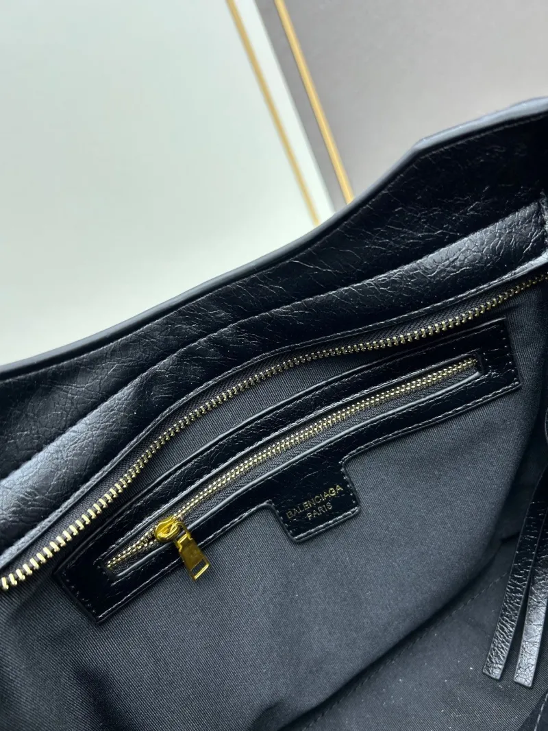 Balenciaga Black Top Handle Bag 493 - Image 8