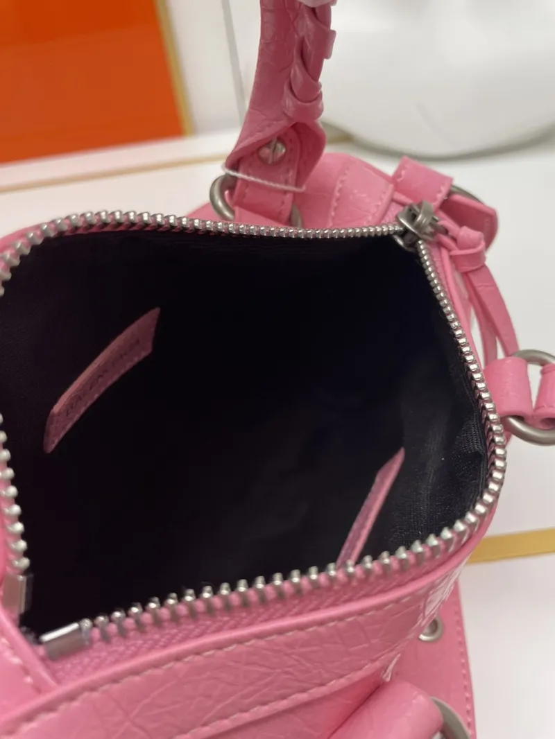 Balenciaga Pink Mini Top Handle Bag 9013 - Image 8
