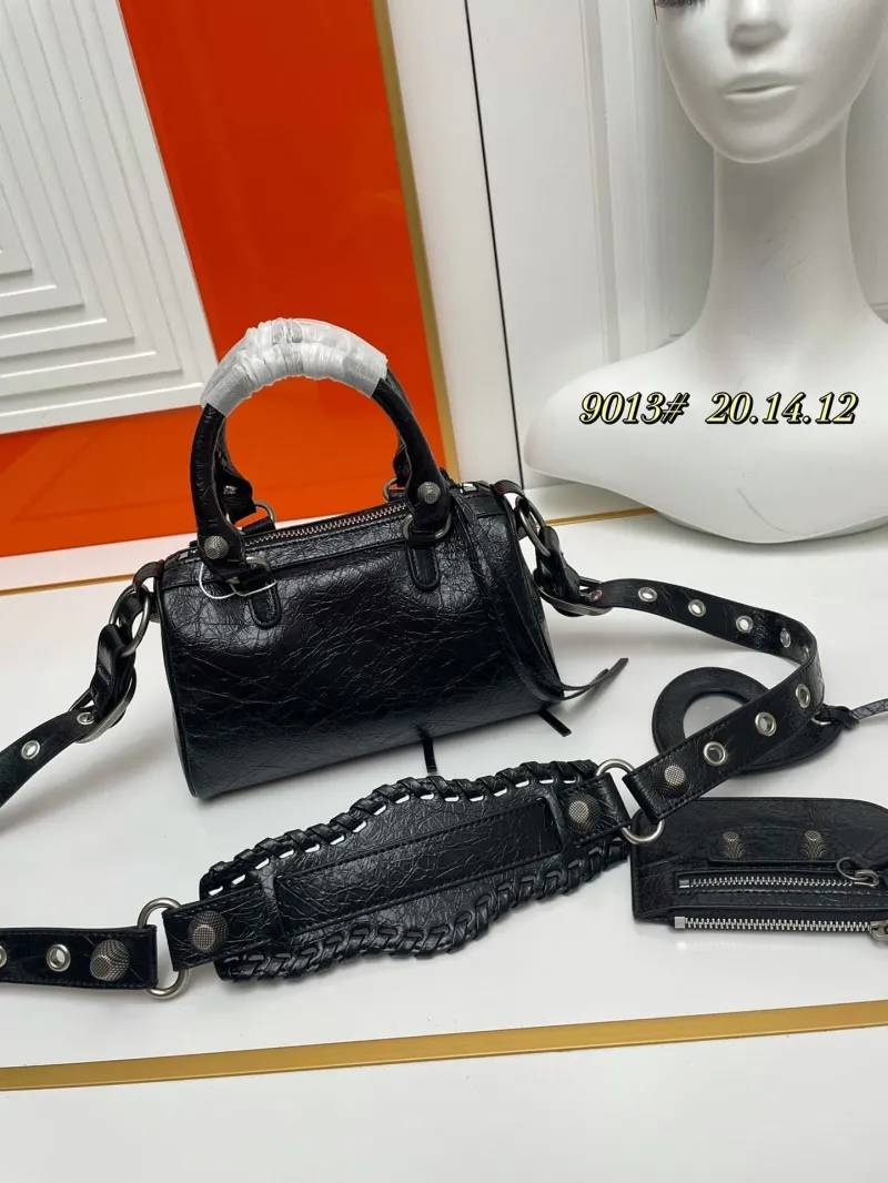 Alternative view of Balenciaga Black Mini Top Handle Shoulder Bag 9013