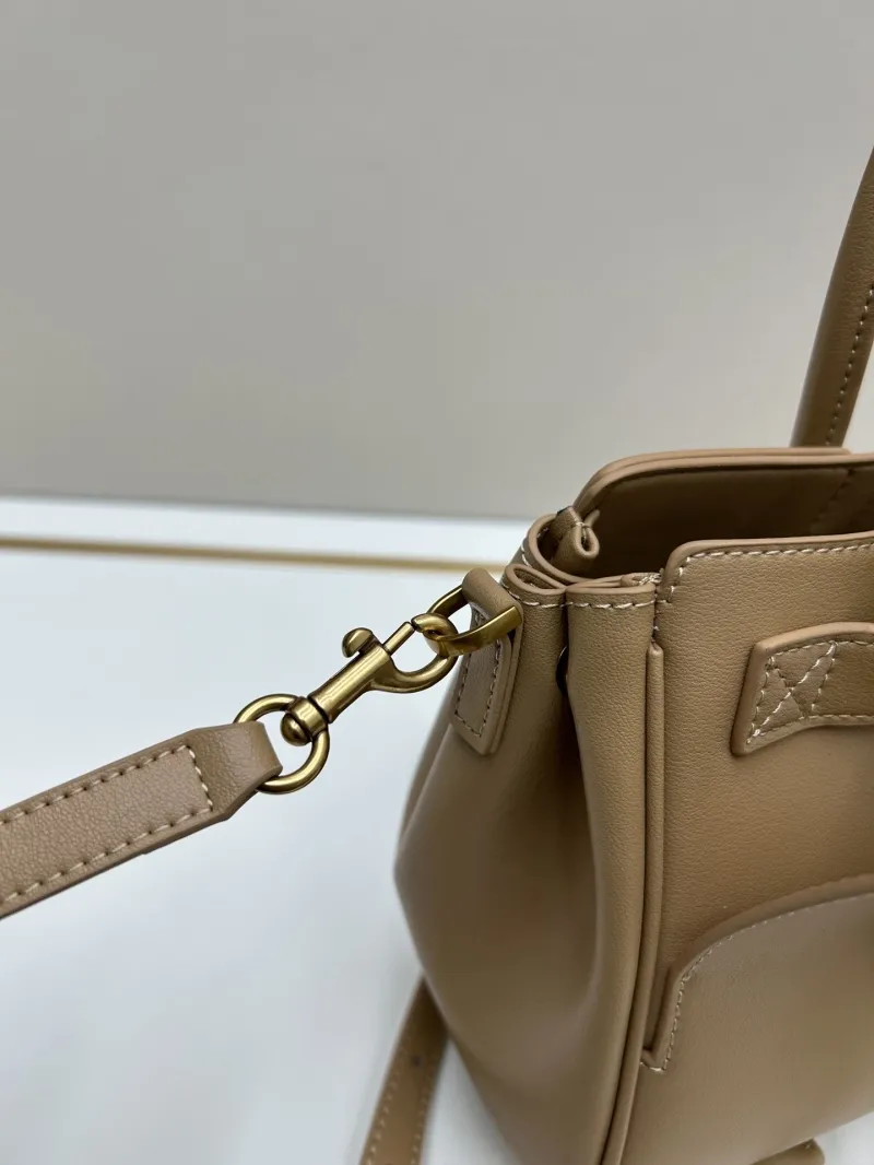 Balenciaga Beige Leather Handbag 804816 - Image 6