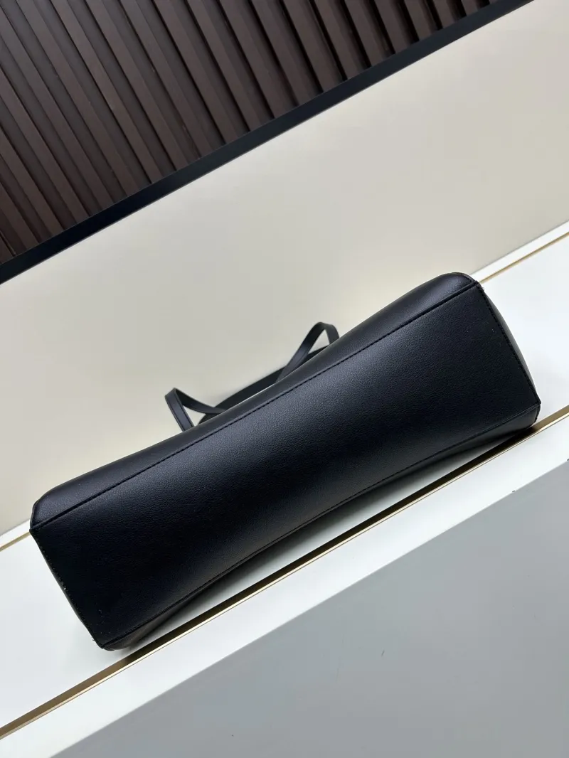 Balenciaga Black Leather Tote Bag 6002 - Image 5