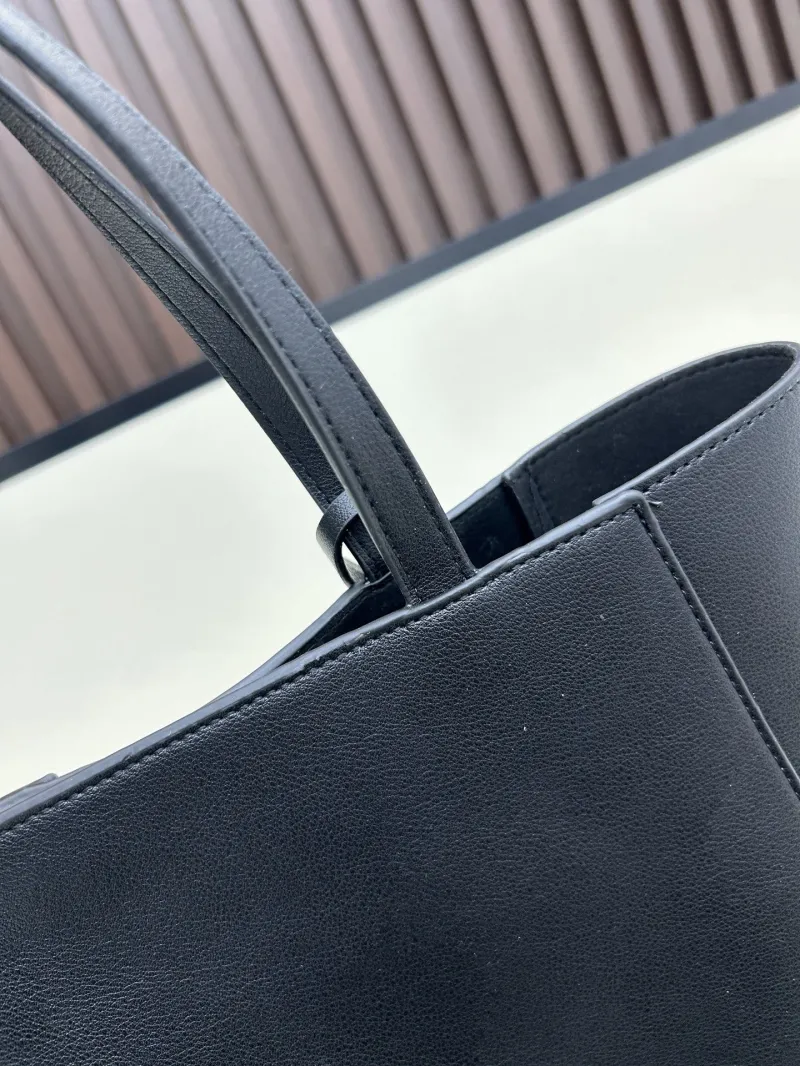 Balenciaga Black Leather Tote Bag 6002 - Image 6