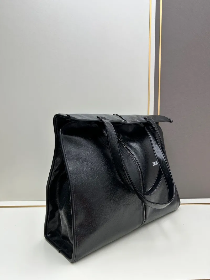 Balenciaga Black Leather Tote Bag 58915 43-40cm - Image 3