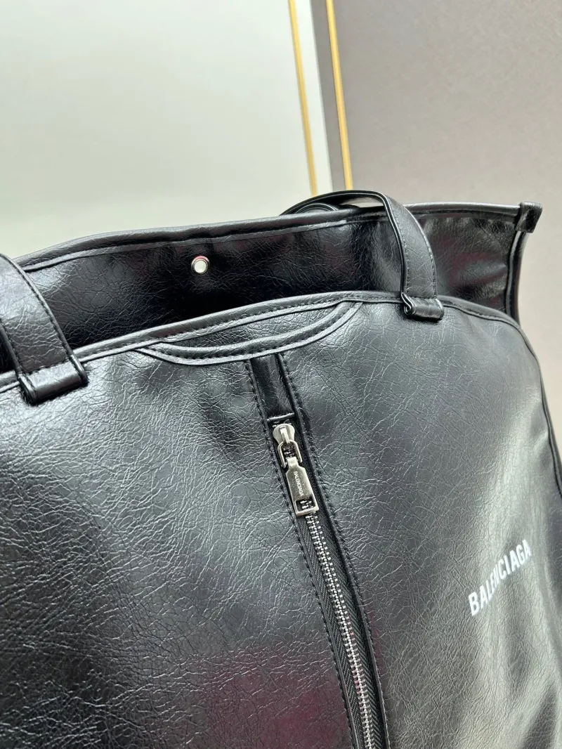 Balenciaga Black Leather Tote Bag 58915 43-40cm - Image 5